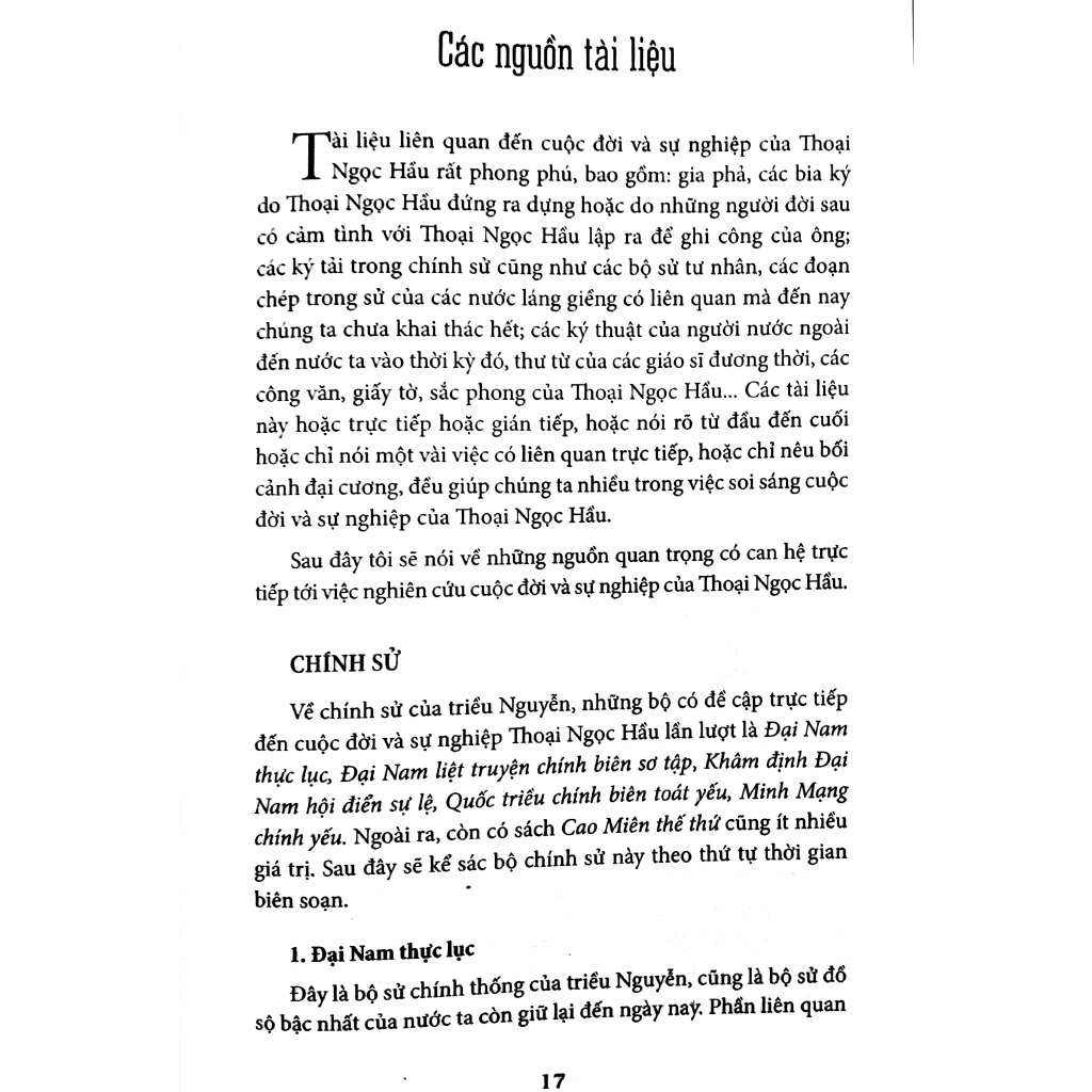 Sách - Thoại Ngọc Hầu Qua Những Tài Liệu Mới (Tái Bản 2018)