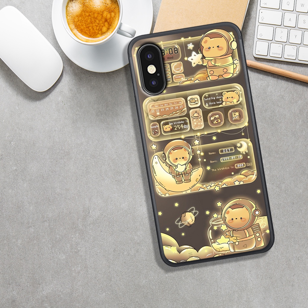 Ốp Lưng IPHONE X/XS - XSMAX - XR  , In Hình Phi Hành Astronauts  Phong Cách, Đẹp.