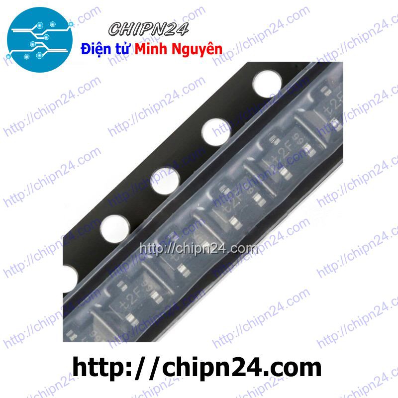 [10 CON] Transistor Dán MMBT2907 (W2F T2F) SOT-23 PNP 600mA 60V (SMD Dán) (PMBT2907A 2907)