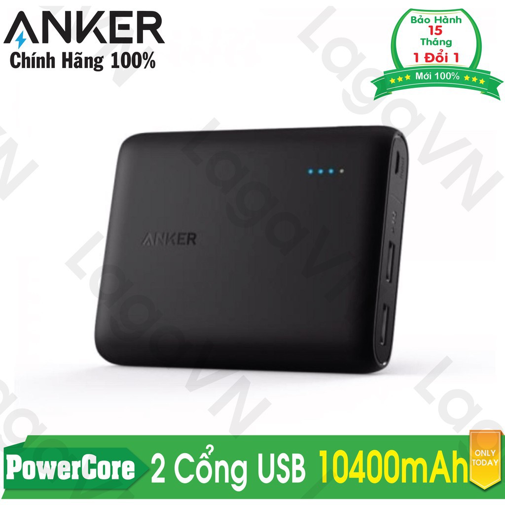 [TRỢ GIÁ] Pin sạc dự phòng ANKER PowerCore 10400mAh