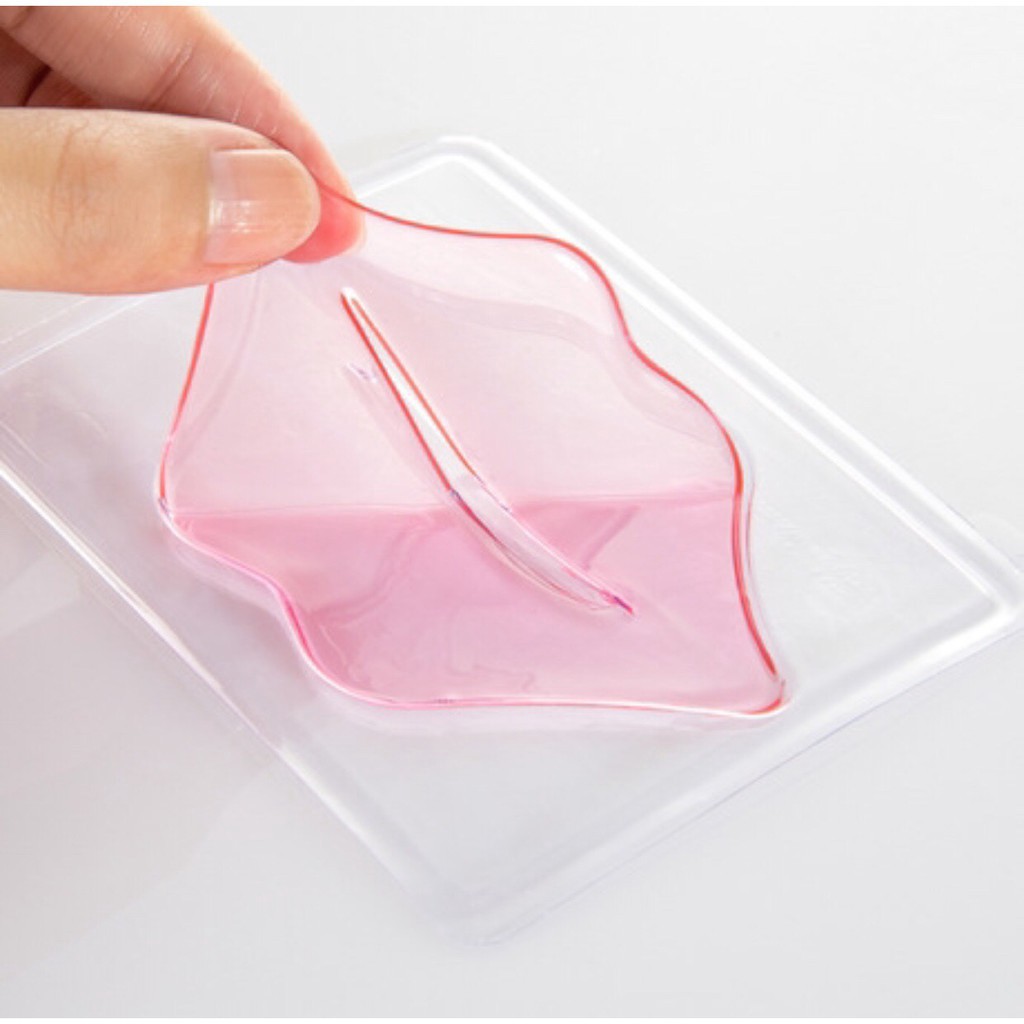 Mặt nạ môi collagen tinh thể màu hồng chăm sóc đôi môi tiện lợi | BigBuy360 - bigbuy360.vn