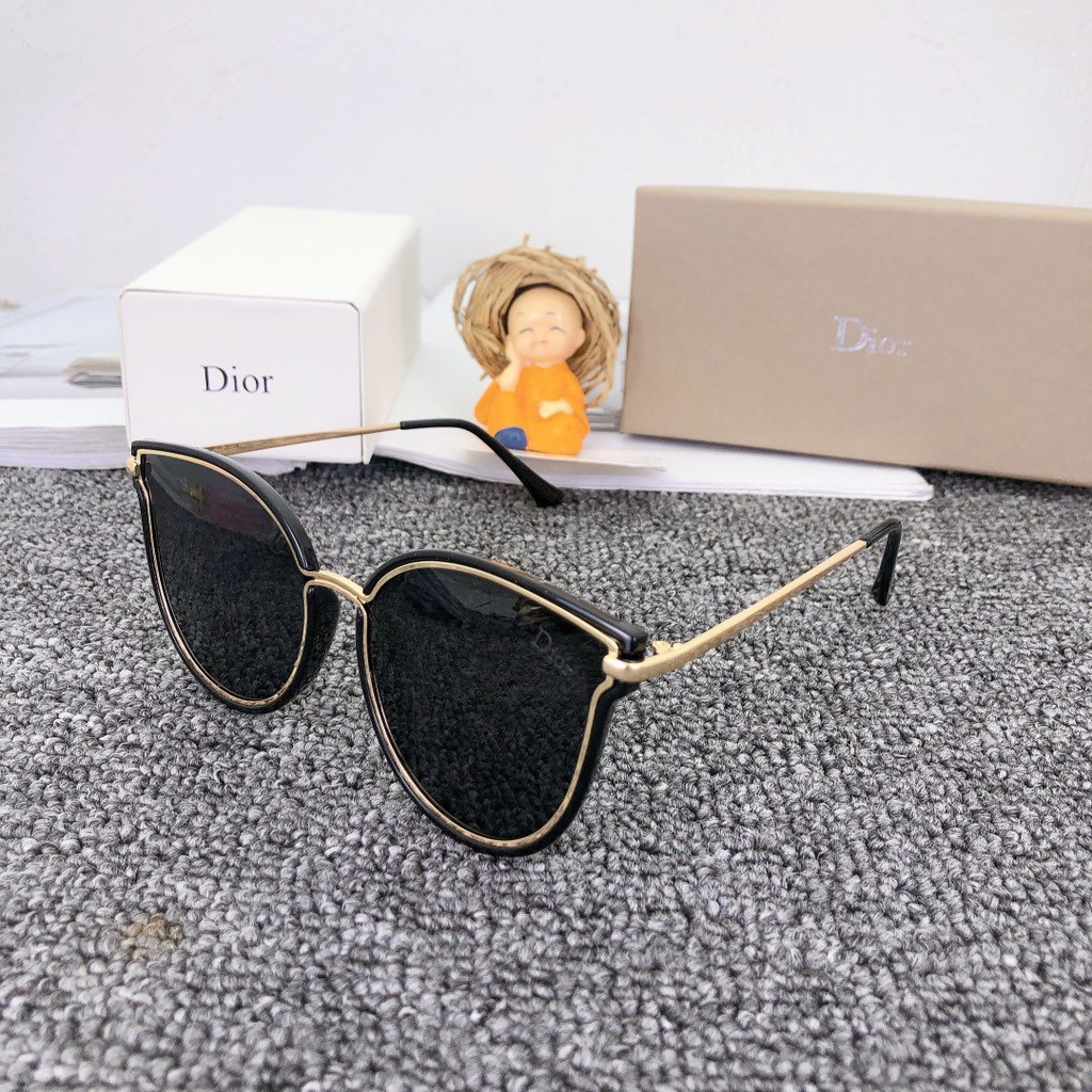 Dior_ Kính râm hàng hiệu dành cho nam và nữ Polarized chính hãng (Có hộp và hộp đựng kính)