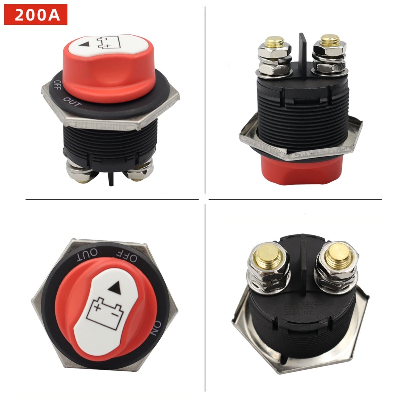 Công Tắc Ngắt Kết Nối Pin 50V Chống Thấm Nước