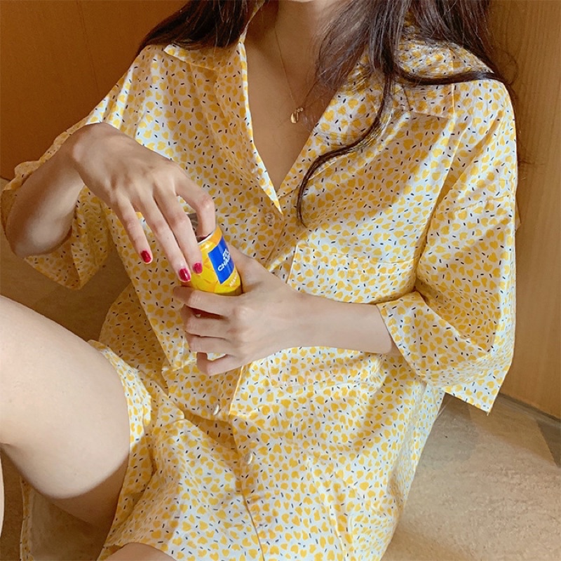 BỘ MẶC NHÀ CỘC TAY . BỘ PYJAMA