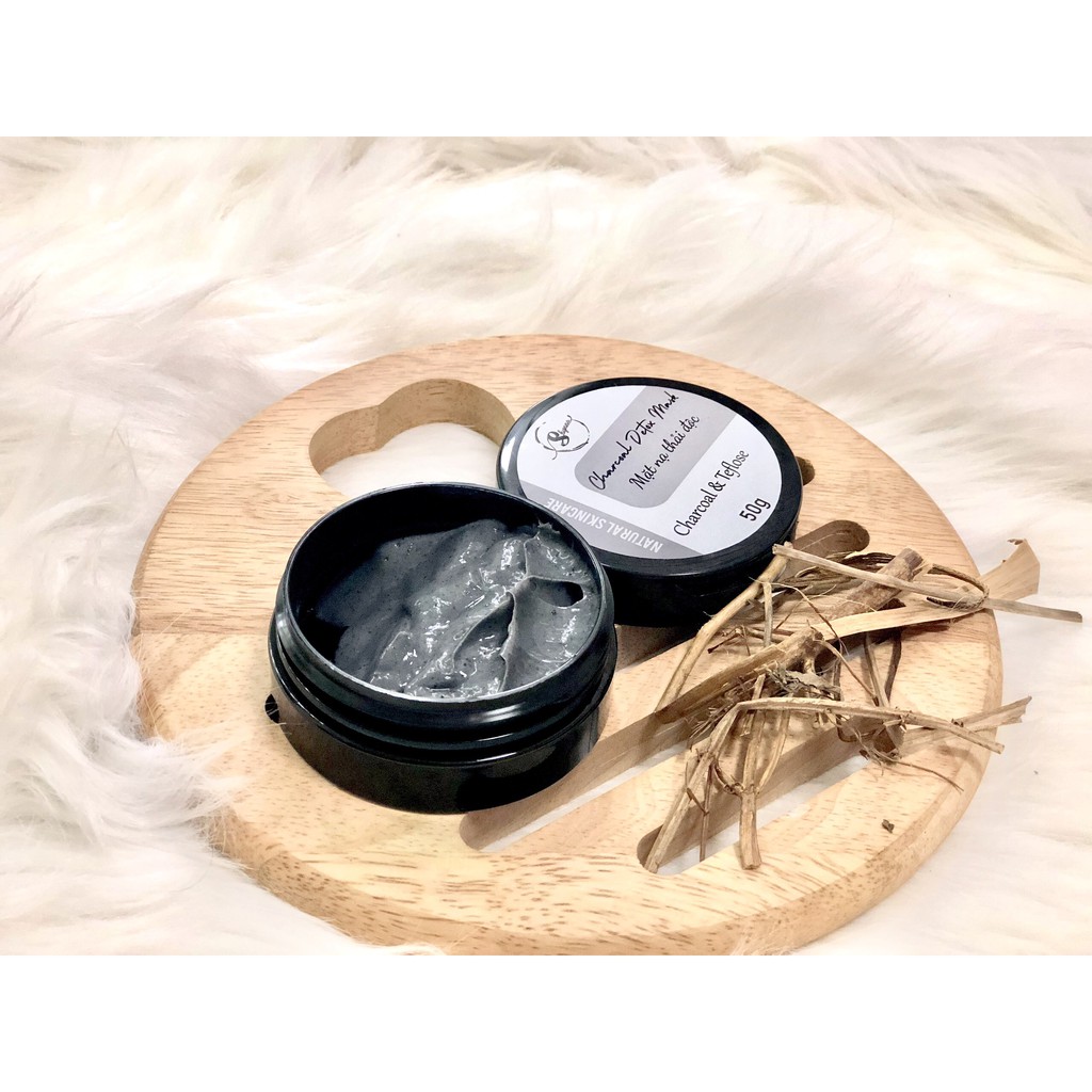 Mặt nạ than tre thải độc làm sạch sâu, ngăn ngừa mụn ẩn, hút dầu thừa 50g