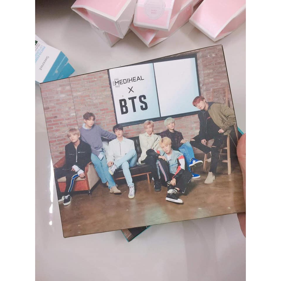 Set 10 mask Mediheal của Nhóm BTS