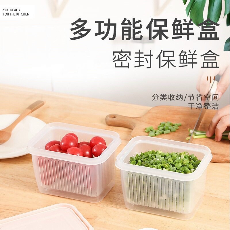Hộp Đựng Bảo Quản Thực Phẩm Tách Nước Luôn Tươi Ngon