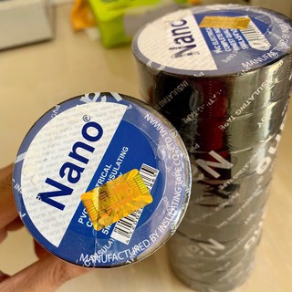 Băng keo điện nano 20y 1 cây màu đen 10 cuộn