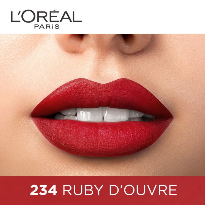 Son lì mịn môi L’Oreal Color Riche Matte màu 234 Ruby D'oeuvre