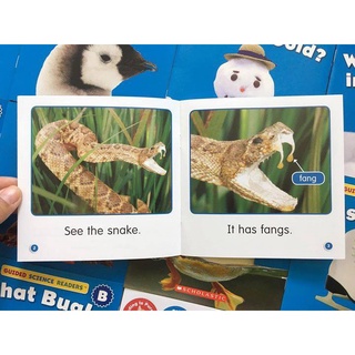 [Big Sale!] Bộ nhập 81q - Scholastic Guided Science Readers ABCDEF