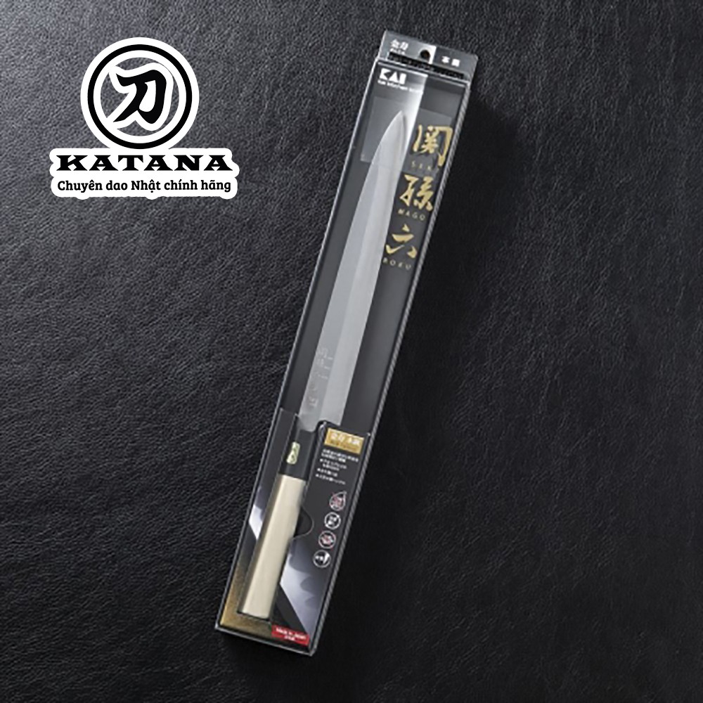 Dao bếp Nhật cao cấp KAI Kinju Sashimi - Dao thái Sashimi AK5220 (240mm)