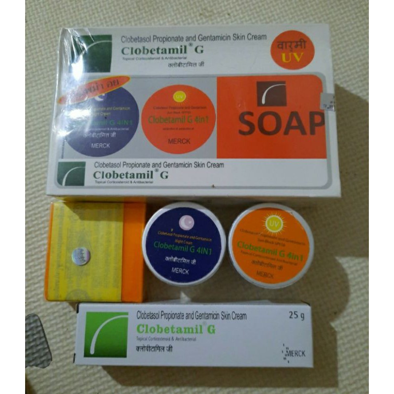 BỘ KEM NÁM TÀN NHANG CLOBETAMIL G CAO CẤP