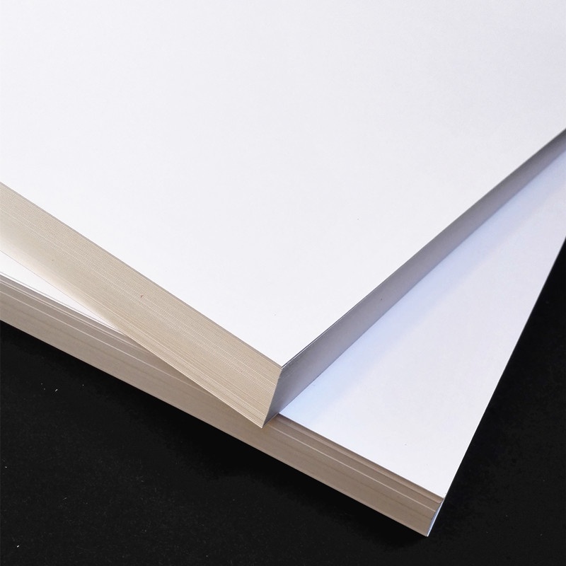 Giấy bìa cứng màu trắng Ivory 250 - 350gsm làm hộp quà thẻ Plash Card vẽ tranh
