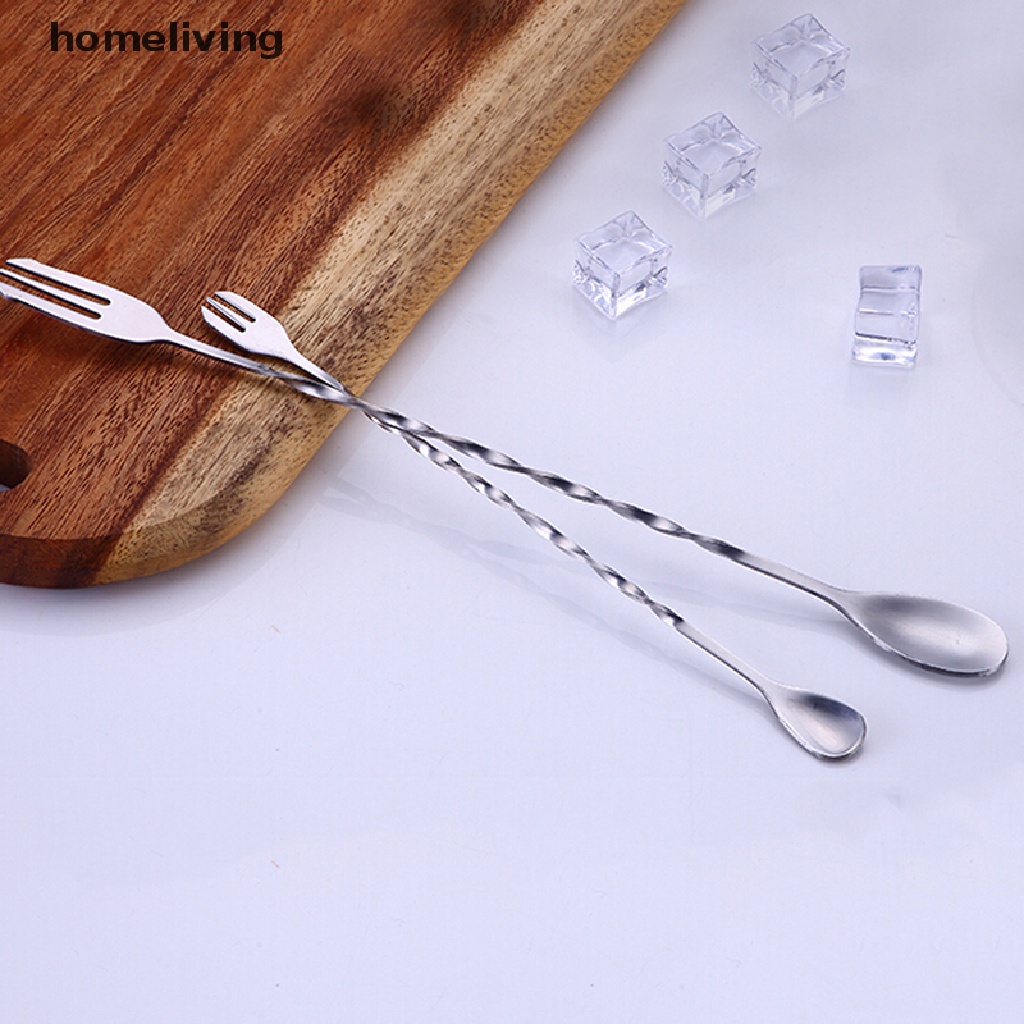 1 Muỗng Khuấy Đồ Uống Bằng Thép Không Gỉ 25 / 32cm