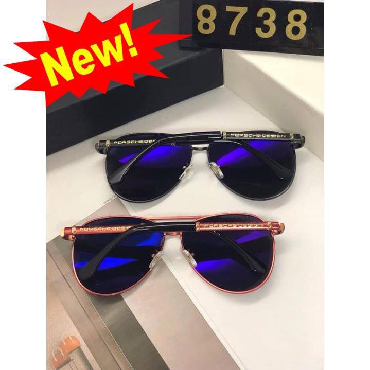 KÍNH PORSCHE P8738 / P8000 HÀNG CAO CẤP,Gọng Bằng. Tặng Kèm Hộp Đựng.
