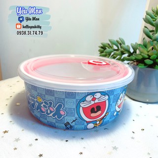 Hộp đựng thực phẩm Hello Kitty Doraemon
