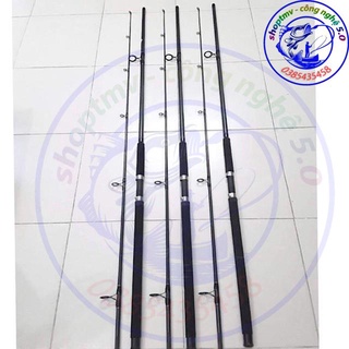 Cần câu máy 2 khúc rỗng daiwa 576 dài 2m1, 2m4, 2m7, 3m.