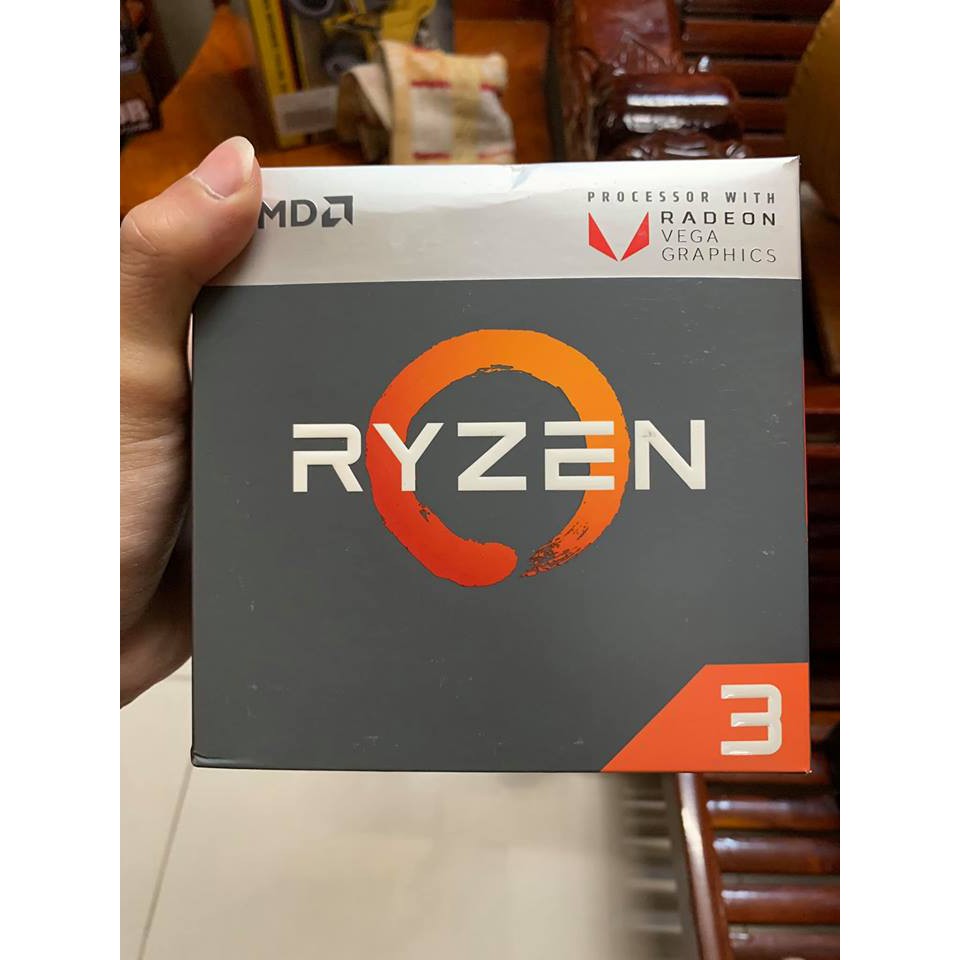 CPU AMD RYZEN 3 2200G, NEW FULLBOX NGUYÊN SEAL, BH 12 THÁNG