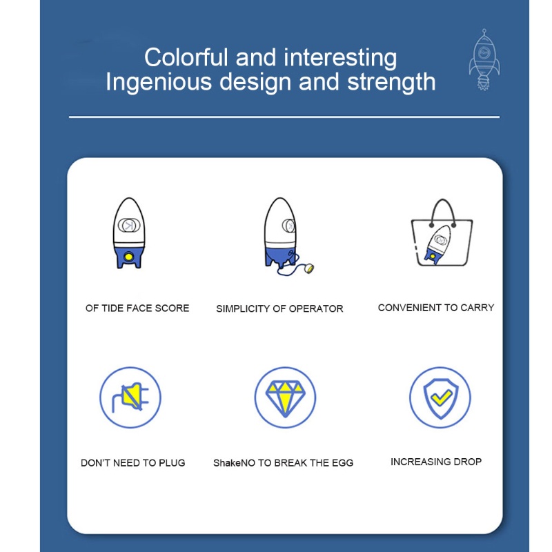 Dụng Cụ Đánh Khuấy Lòng Đỏ Trứng Cầm Tay Tiện Lợi
