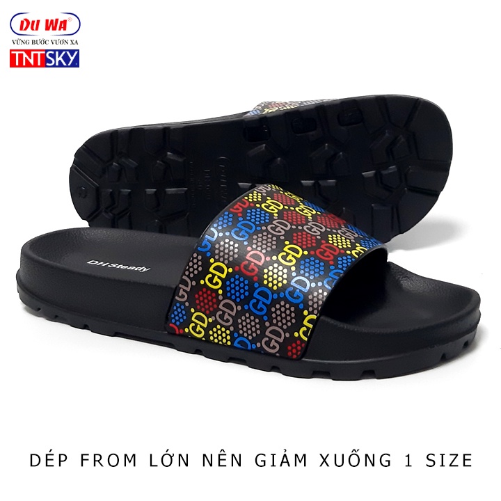 Dép nam DUWA siêu nhẹ - Hàng chính hãng - Quai ngang DH9016