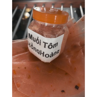 Muối tôm nhuyễn Hồng Hoàng,muối nhuyễn bánh tráng Loại Đặc Biệt Nhiều Tôm