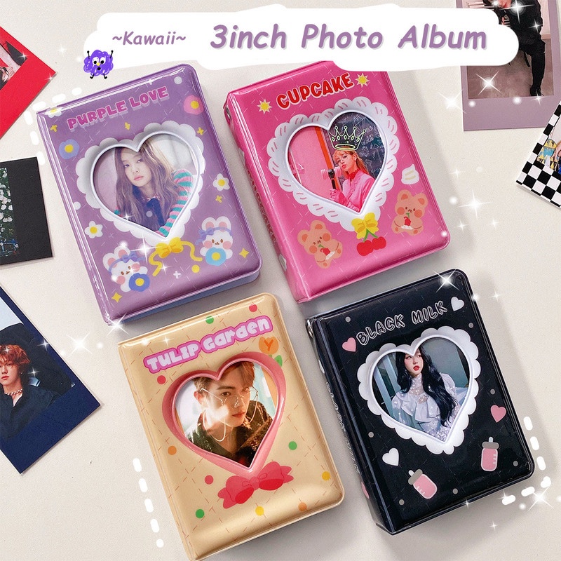 Album Ảnh 3 Inch Hình Gấu Dễ Thương