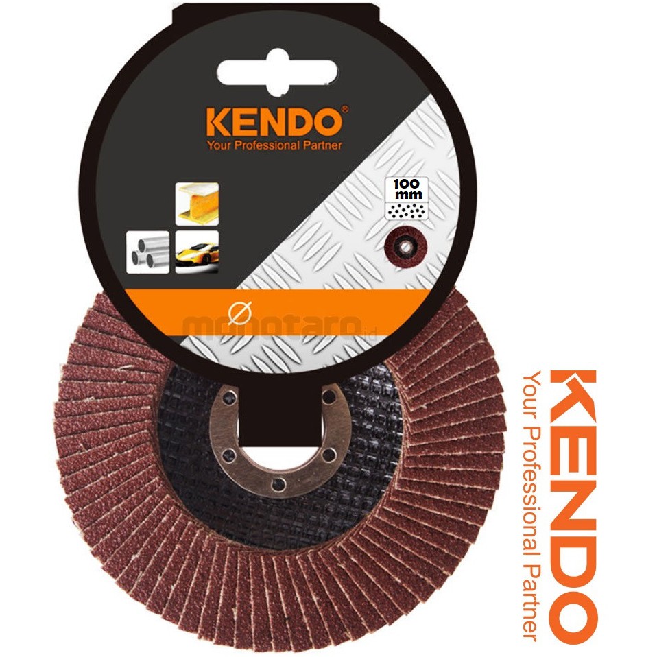 Đĩa đánh nhám xếp 100mm Flap Disc KENDO 75904027