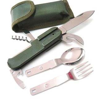 Bộ dao muỗng đa năng bỏ túi gấp gọn