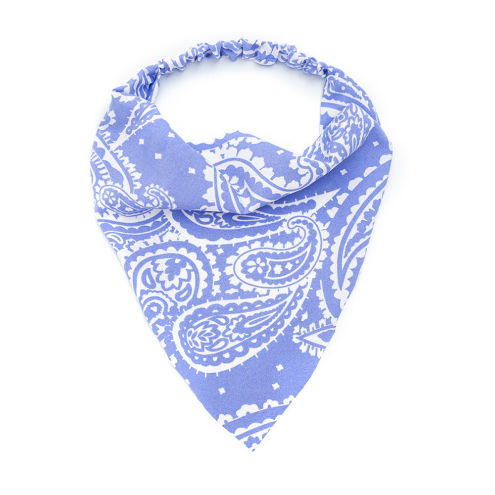Băng Đô Turban Co Giãn In Họa Tiết Tam Giác Nhiều Màu Sắc Cổ Điển Thời Trang Cho Nữ