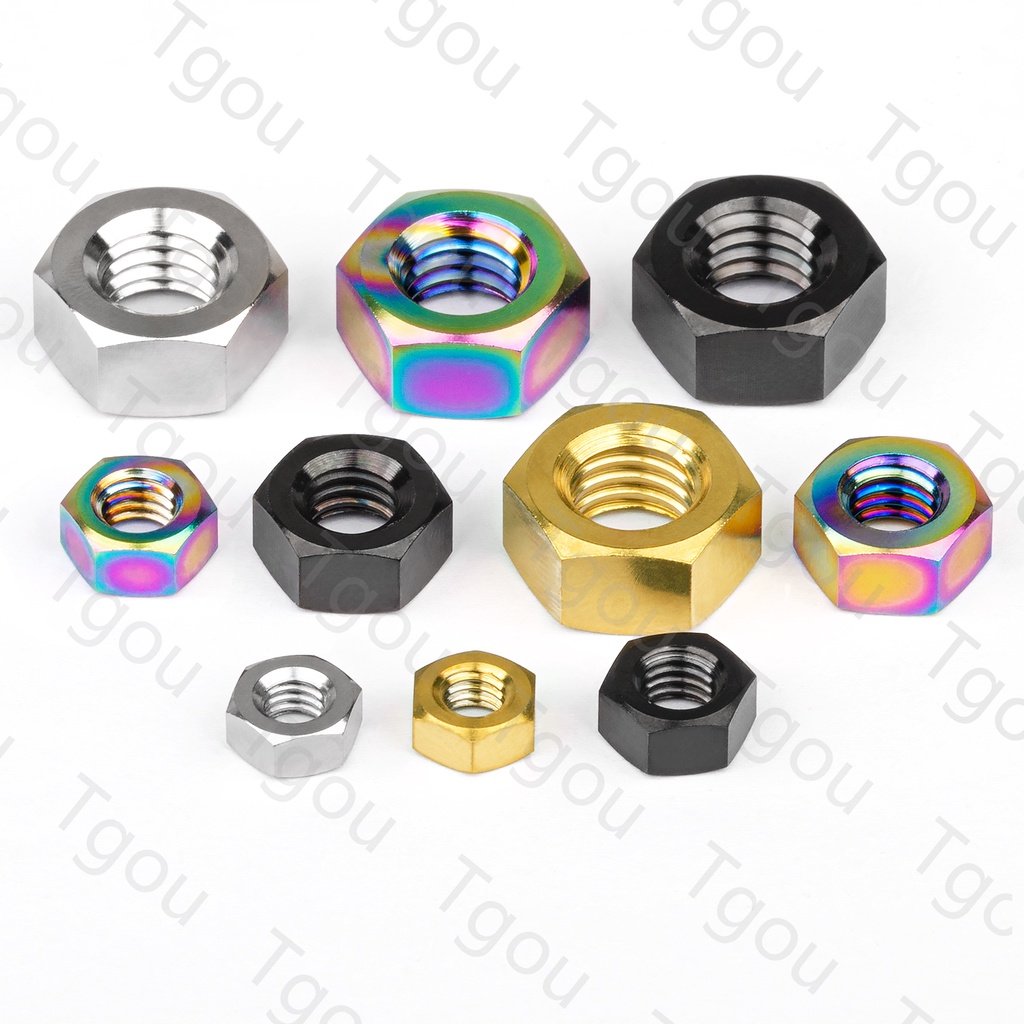 Đai Ốc Lục Giác M4 M5 M6 M8 Bằng Titan Cho Xe Đạp Xe Máy