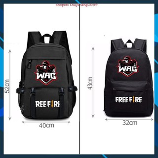 (HÀNG HOT) Balo Đi Học Free Fire Team Wag Peo Cực HOT