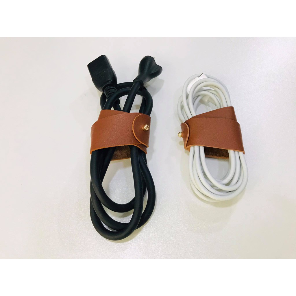 Dây Da Quấn Gọn Dây Điện, Dây Cáp Điện Thoại, Macbook, iPad, Laptop | BigBuy360 - bigbuy360.vn