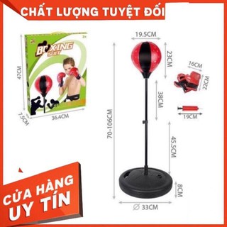 Bộ BOXING Đấm Bốc Size Trẻ Em Siêu Đẹp