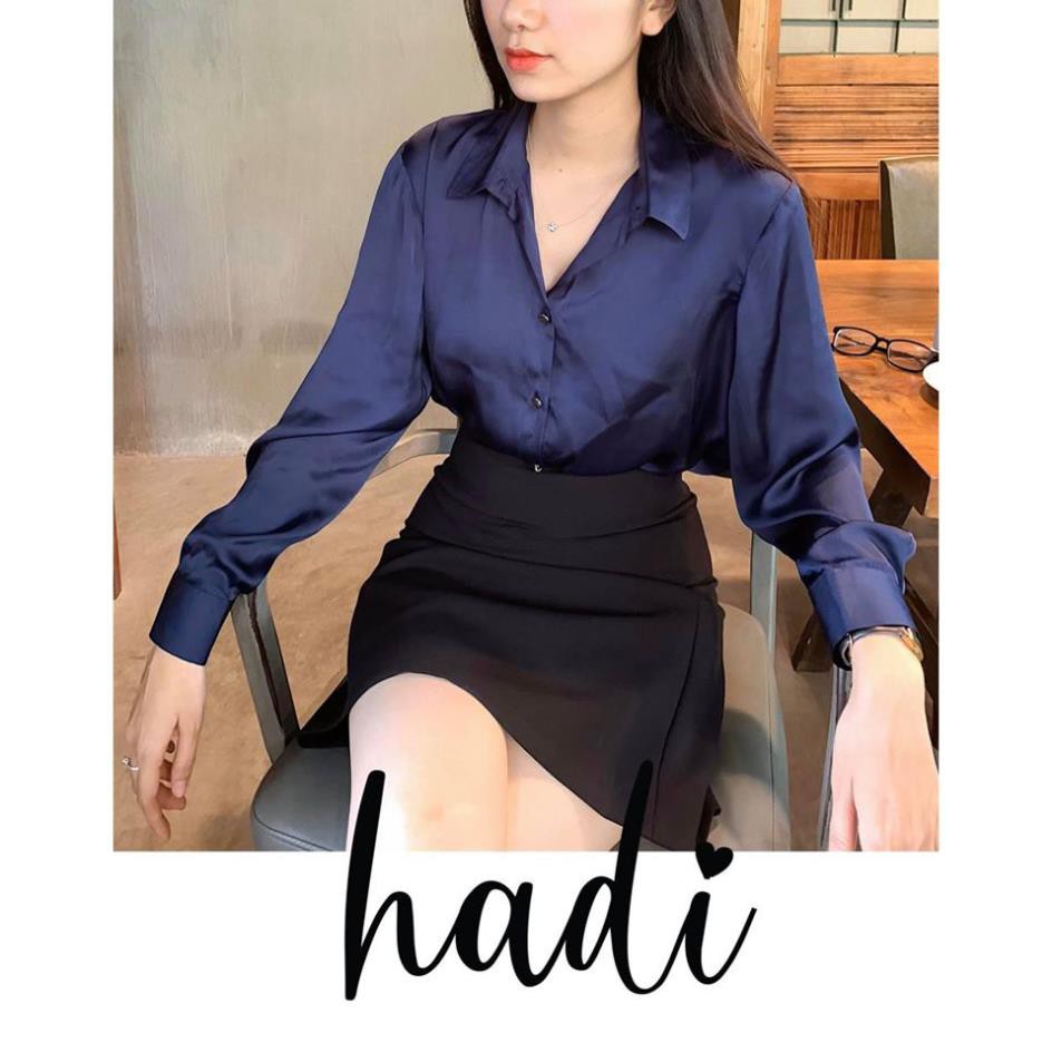 ÁO SƠ MI NỮ TAY DÀI NHIỀU MÀU CHẤT ĐẸP V | BigBuy360 - bigbuy360.vn