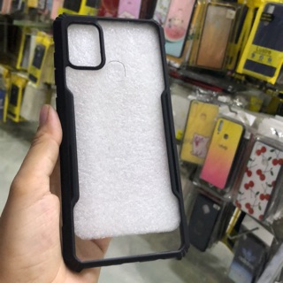 Samsung Galaxy A21S Ốp lưng viền chống sốc lưng trong suốt cao cấp