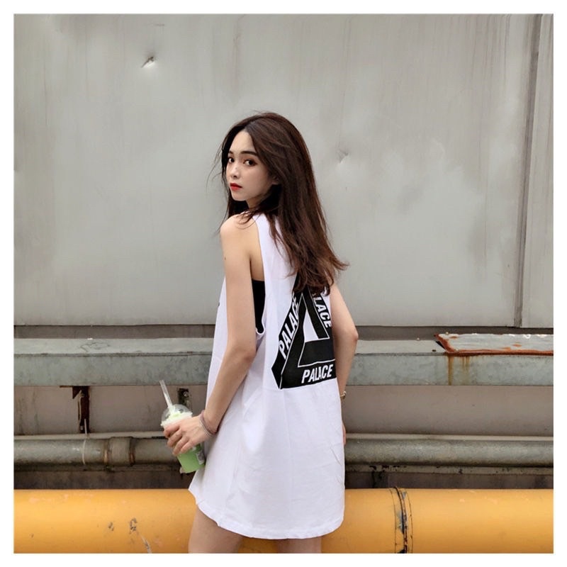 Váy Tanktop Comes Dáng Xuông PHULA Nữ 🌸 [FREESHIP] Đầm Sát Nách Hình Basic Trơn Màu ĐEN | TRẮNG | XANH Ulzzang | BigBuy360 - bigbuy360.vn