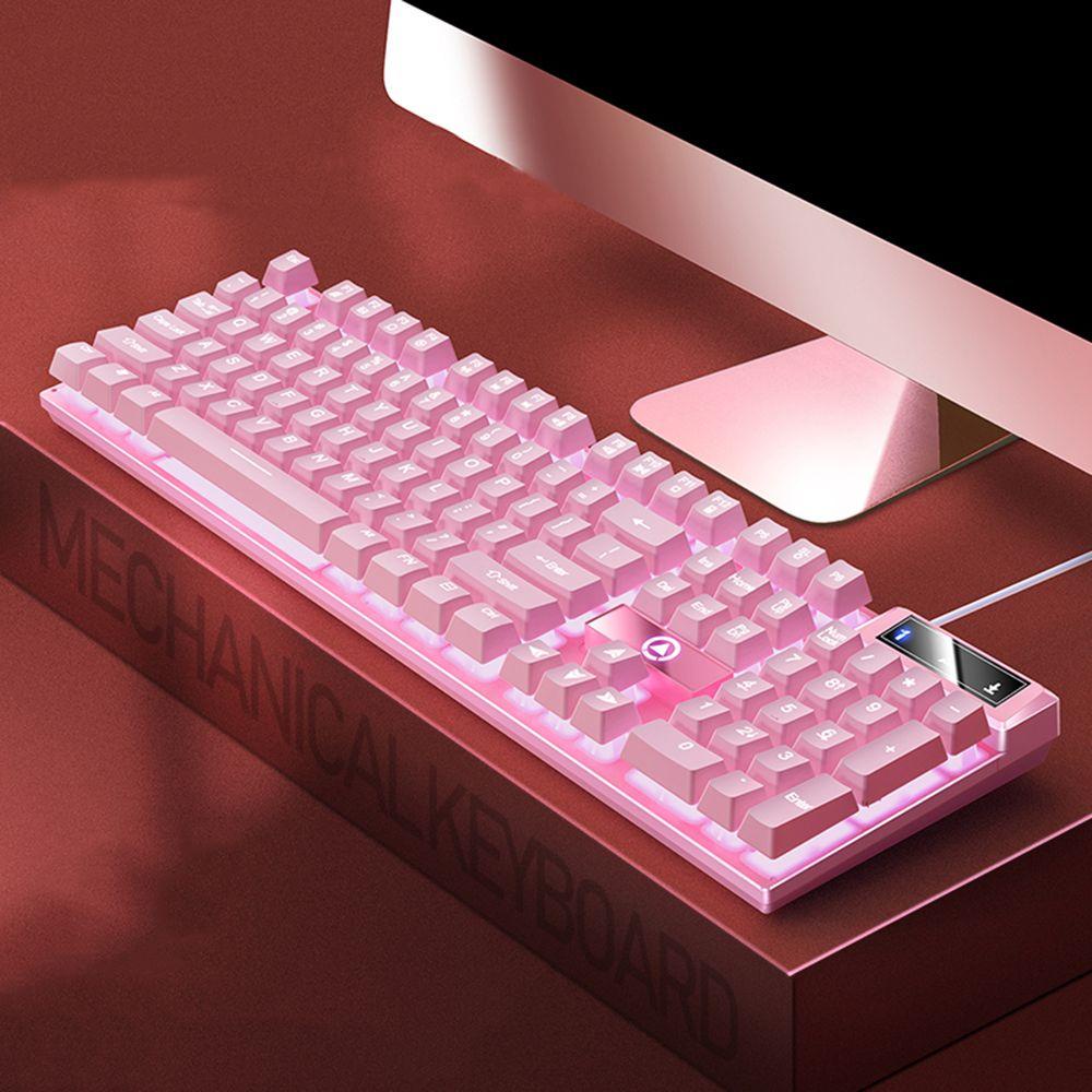 Bàn Phím Cơ Chơi Game 1 Cái Esports Màu Trắng Chống Nước Chống Nóng Cho Máy Tính