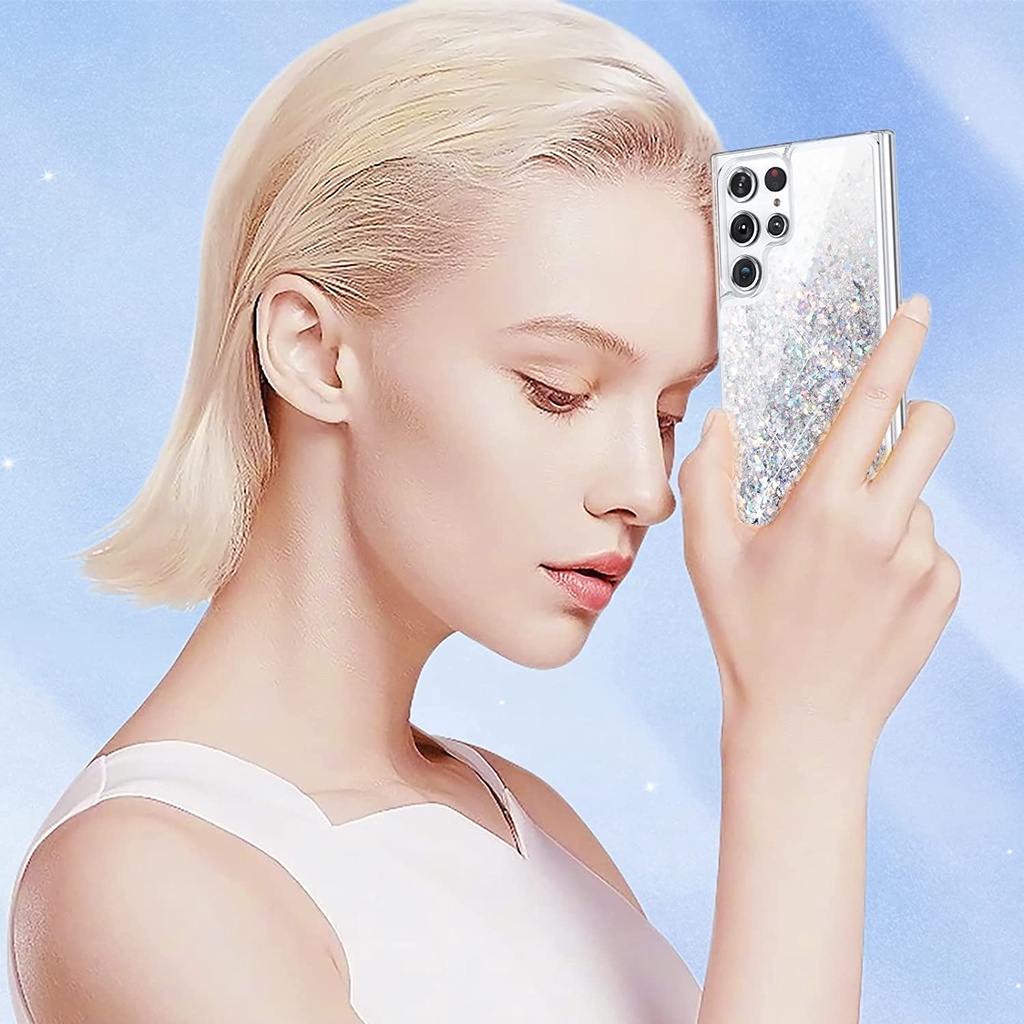 Ốp lưng lấp lánh cát lún lấp lánh lấp lánh lấp lánh cho Samsung Galaxy S24 Ultra S23 Ultra S22 Ultra A55 5G A54 A35 A34