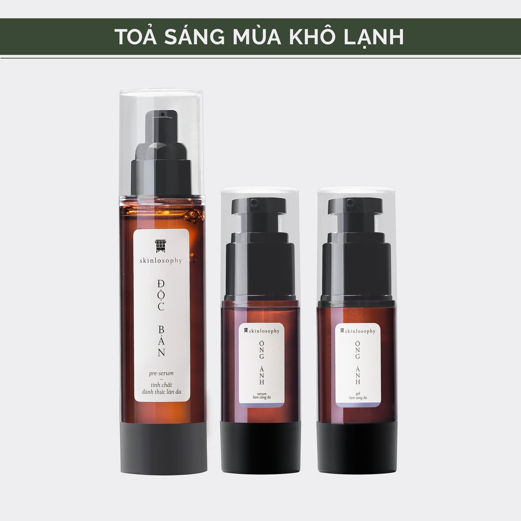 [COMBO TOẢ SÁNG MÙA KHÔ LẠNH] ĐỘC BẢN + BỘ ĐÔI ÓNG ÁNH