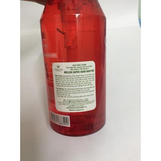 Gel vuốt tóc siêu cứng