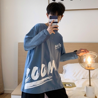 áo thun dành cho cặp đôi Tay Dài Phong Cách Hip Hop Nhật Bản 2020 Cho Cặp Đôi