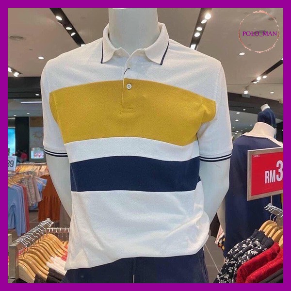 Áo polo nam thun có cổ cao cấp seed cotton da cá thấm hút mồ hôi bo len tay hiện đại trẻ trung BAVATU | BigBuy360 - bigbuy360.vn