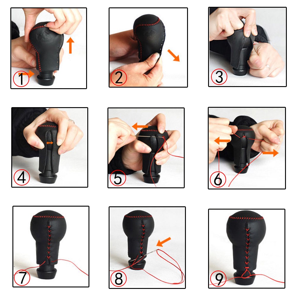 Bao Da Bọc Cần Số Xe Hơi Cho Hyundai Tucson 2015 2016 2017 2018 AT