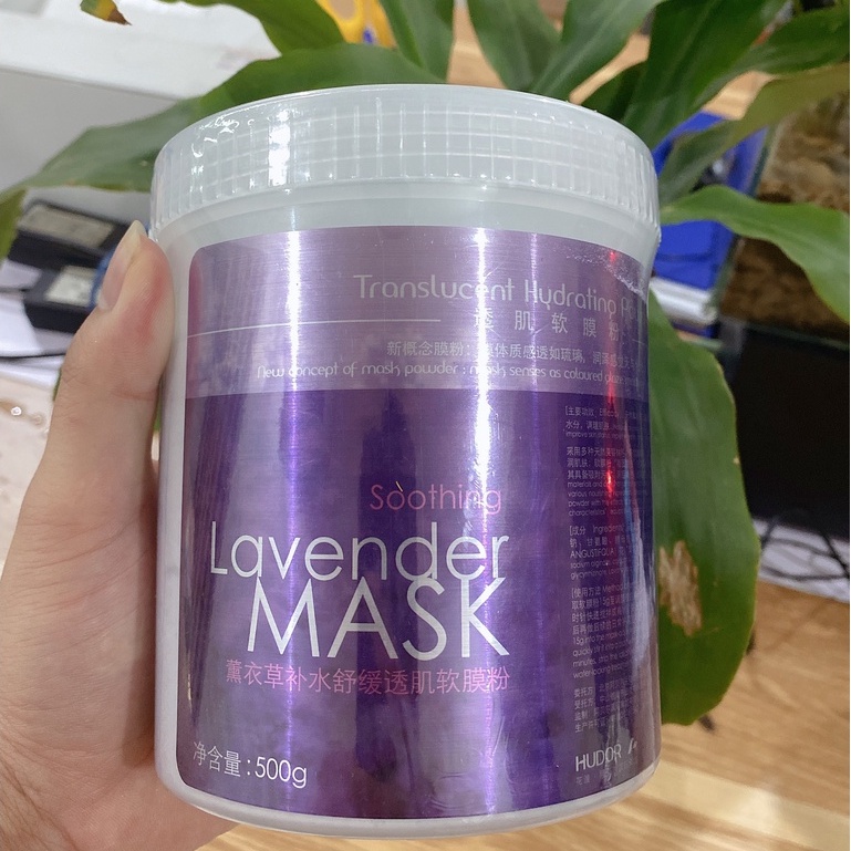 Bột Mặt Nạ Lavender, Mặt Nạ Lavender Hộp Cao Cấp