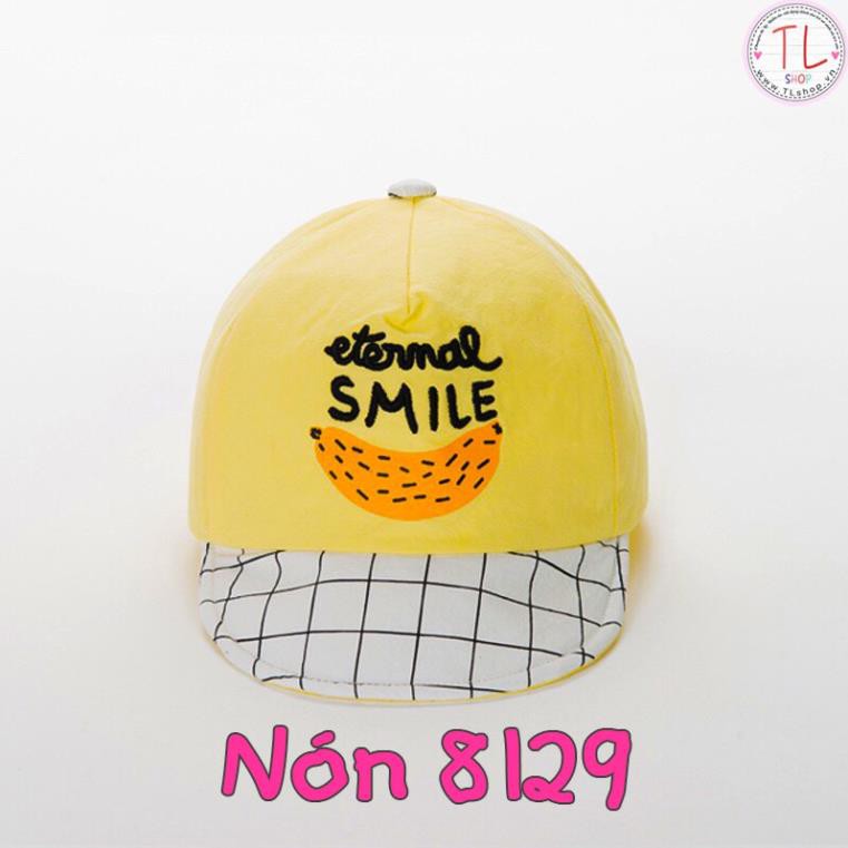 Nón cho trẻ em - Nón lưỡi trai SMILE xinh xắn