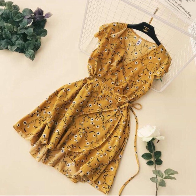 Váy vạt eo hàng ord