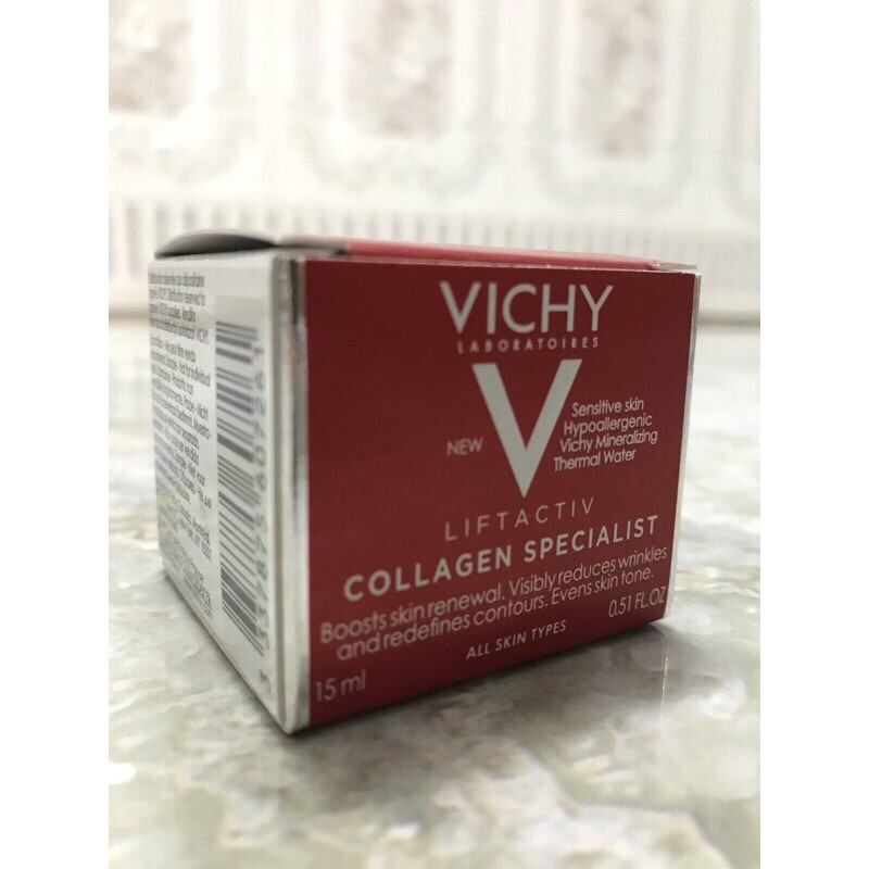 Kem dưỡng chống lão hoá Vichy Collagen Specialist 15ml