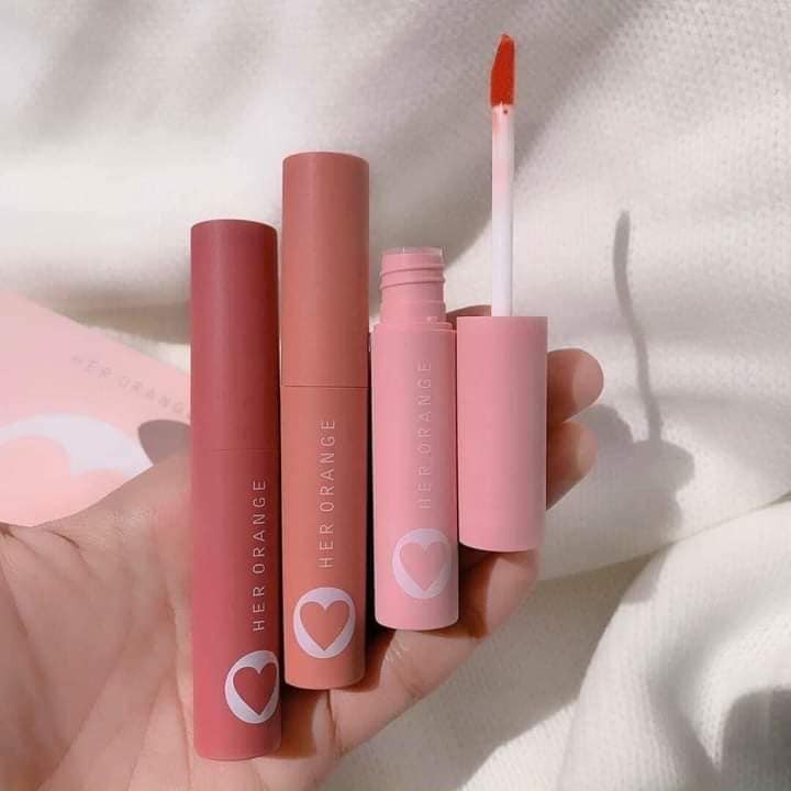 💕Set son her orange 3C slim💕Hàng mới về💕 | BigBuy360 - bigbuy360.vn