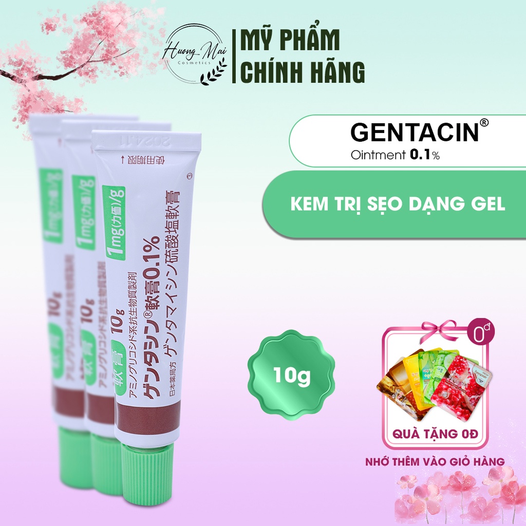 Kem mờ sẹo giảm mụn Gentacin Nhật Bản