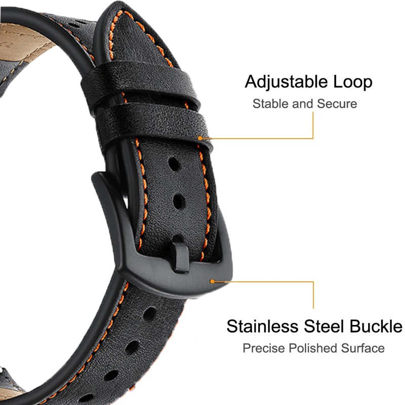 Dây Đeo Bằng Da Thật Thay Thế Cho Đồng Hồ Thông Minh Amazfit Trex2 T-Rex A1918 Trex Pro Amazfit Ares